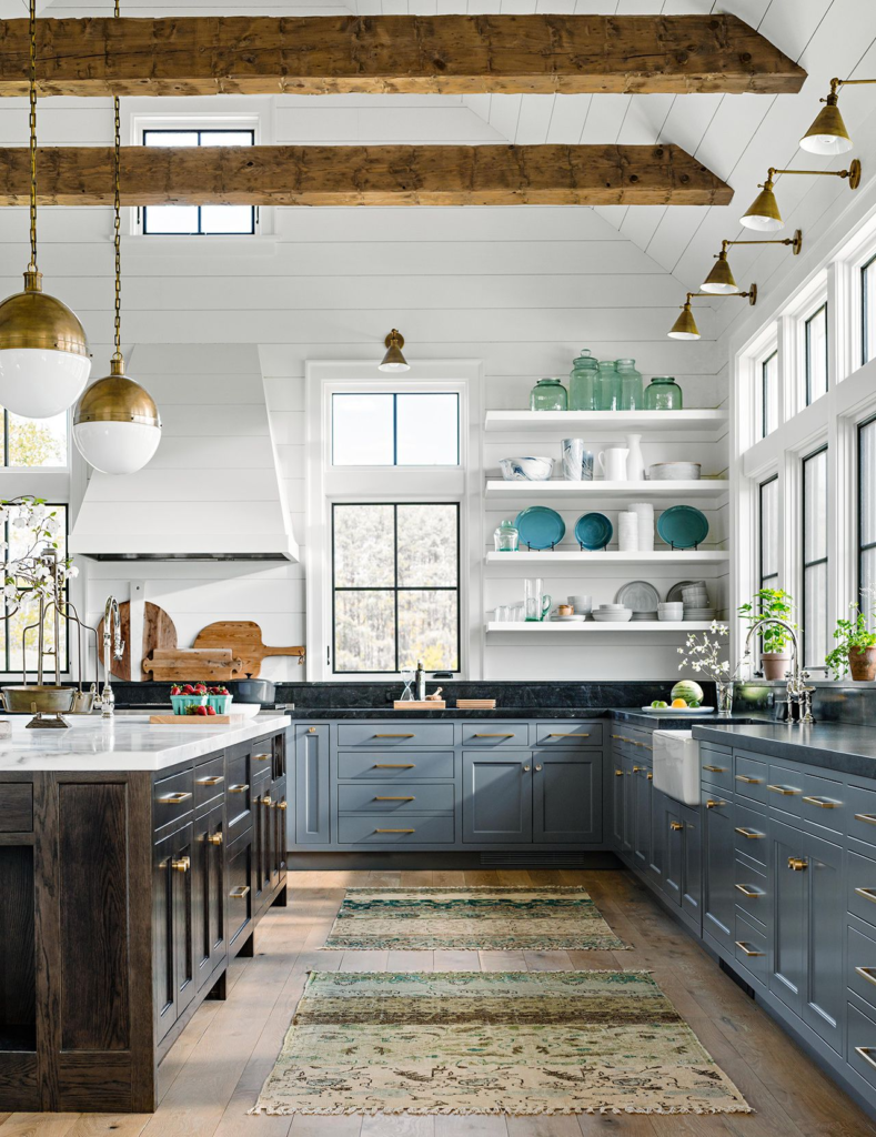 Stylish Light Color Palette for a Cozy Kitchen Look