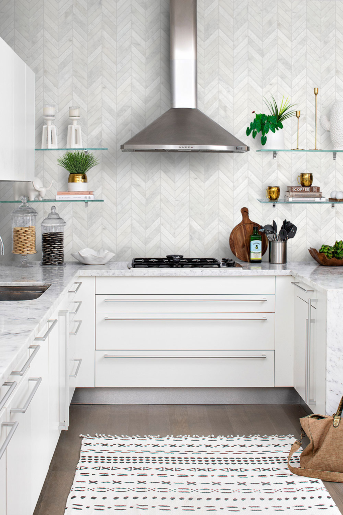 Dynamic Textured Backsplash Designs for Kitchen