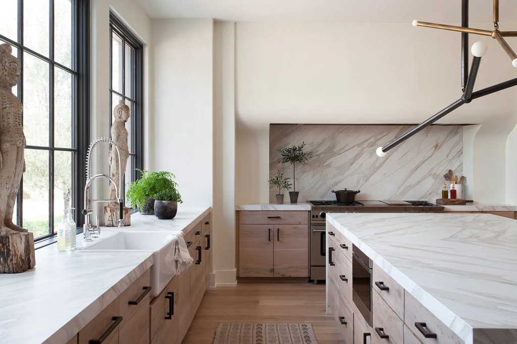 Dynamic Textured Backsplash Designs for Kitchen