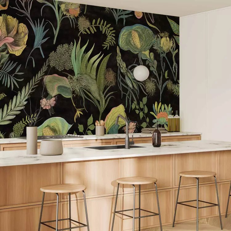Dreamy Custom Murals for a Stylish Kitchen