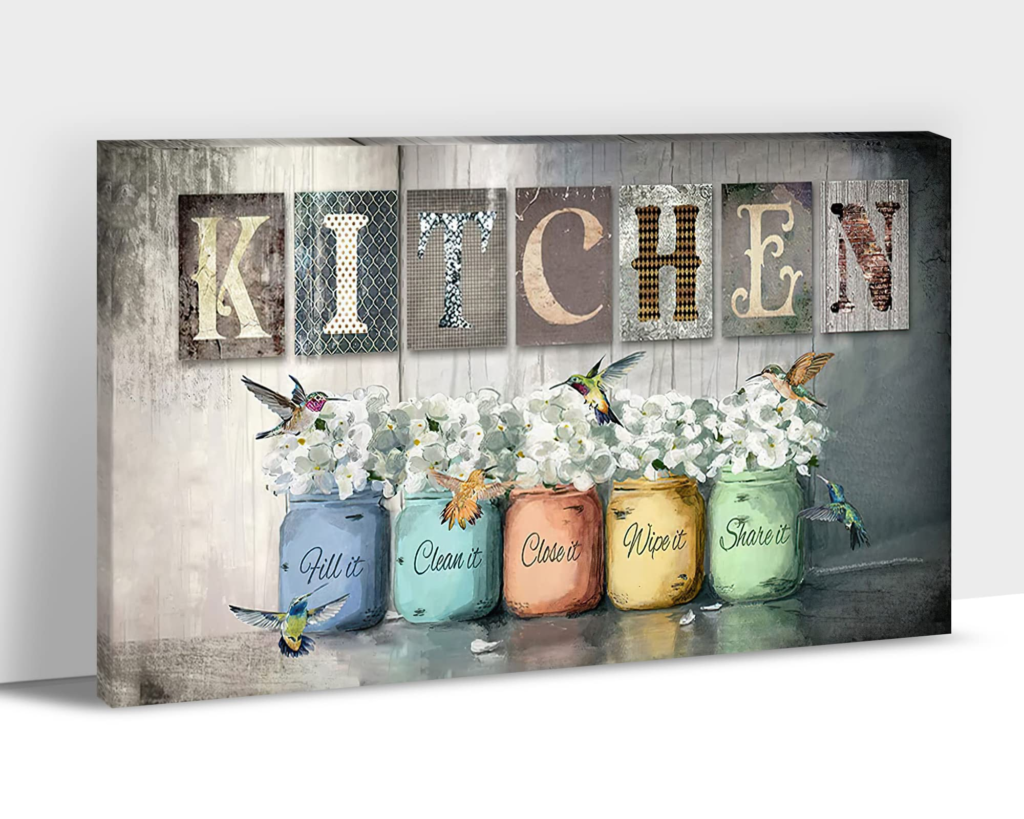 Dreamy Custom Murals for a Stylish Kitchen