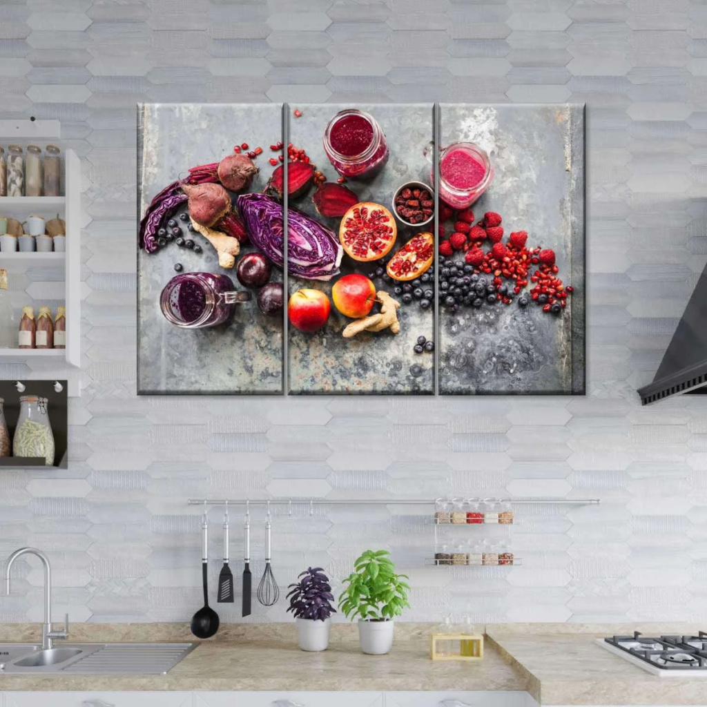 Dreamy Custom Murals for a Stylish Kitchen
