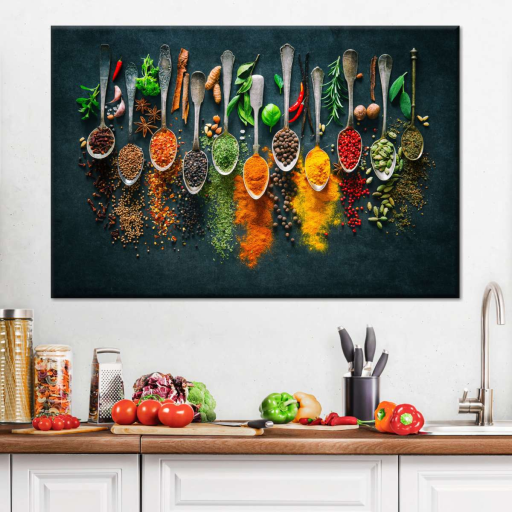 Dreamy Custom Murals for a Stylish Kitchen