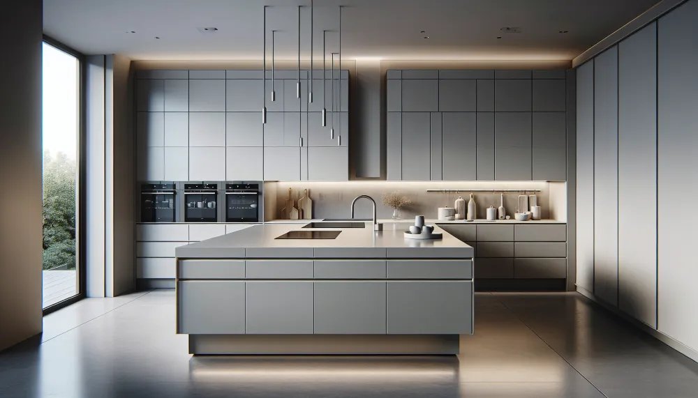 Stylish Streamlined Cabinetry for Modern Kitchens