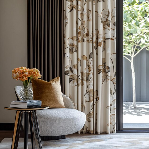 Stylish Patterned Panel Curtains for Modern Homes